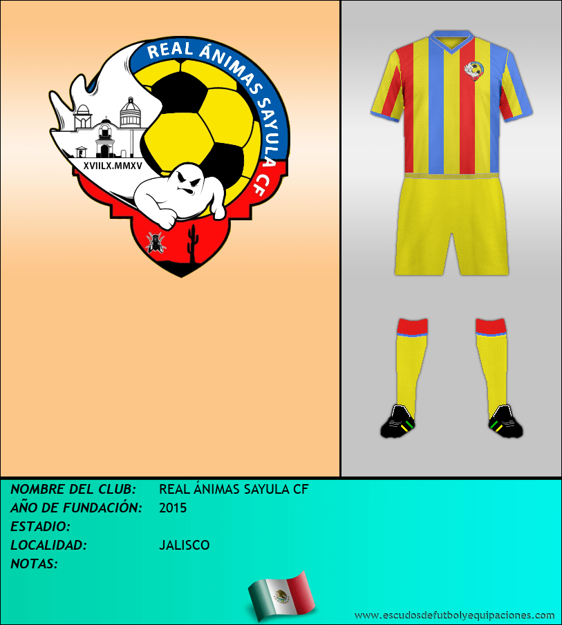 Escudo de REAL ÁNIMAS SAYULA CF
