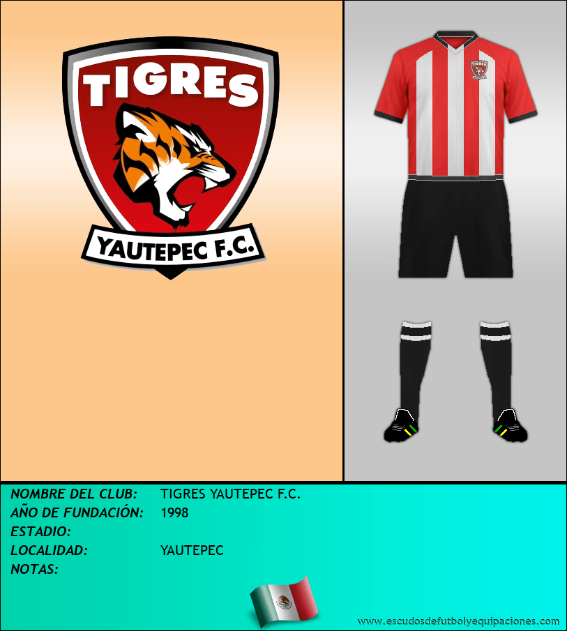 Escudo de TIGRES YAUTEPEC F.C.