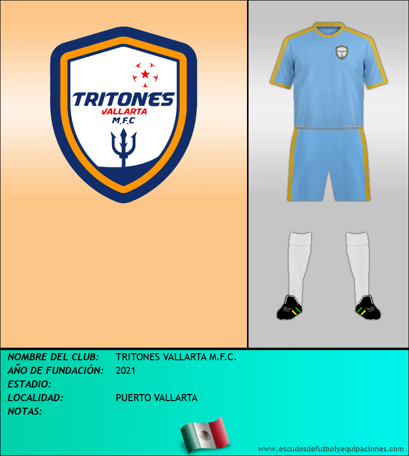 Escudo de TRITONES VALLARTA M.F.C.