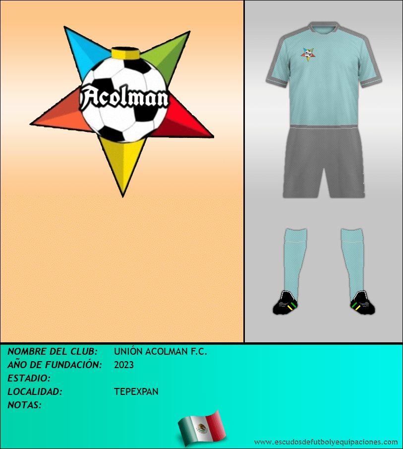 Escudo de UNIÓN ACOLMAN F.C.