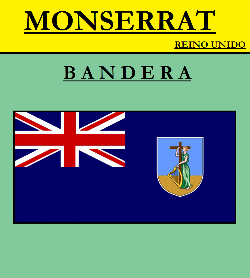 Escudo de BANDERA DE MONSERRAT