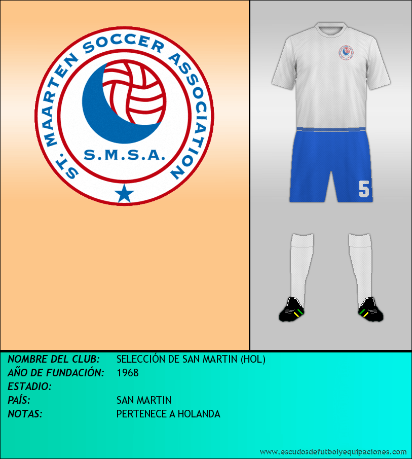 Escudo de SELECCIÓN DE SAN MARTIN (HOL)