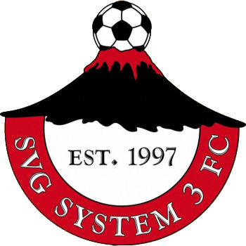 Escudo de S.V.G. SYSTEM 3 F.C. (SAN VICENTE Y LAS GRANADINAS)