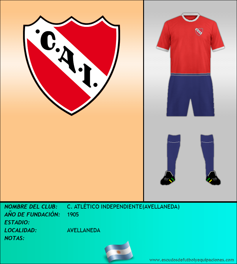 Escudo de C. ATLÉTICO INDEPENDIENTE(AVELLANEDA)