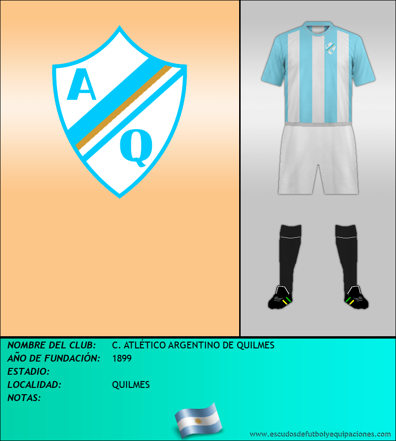 Escudo de C. ATLÉTICO ARGENTINO DE QUILMES
