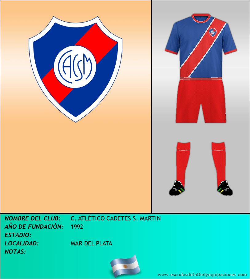 Escudo de C. ATLÉTICO CADETES S. MARTIN