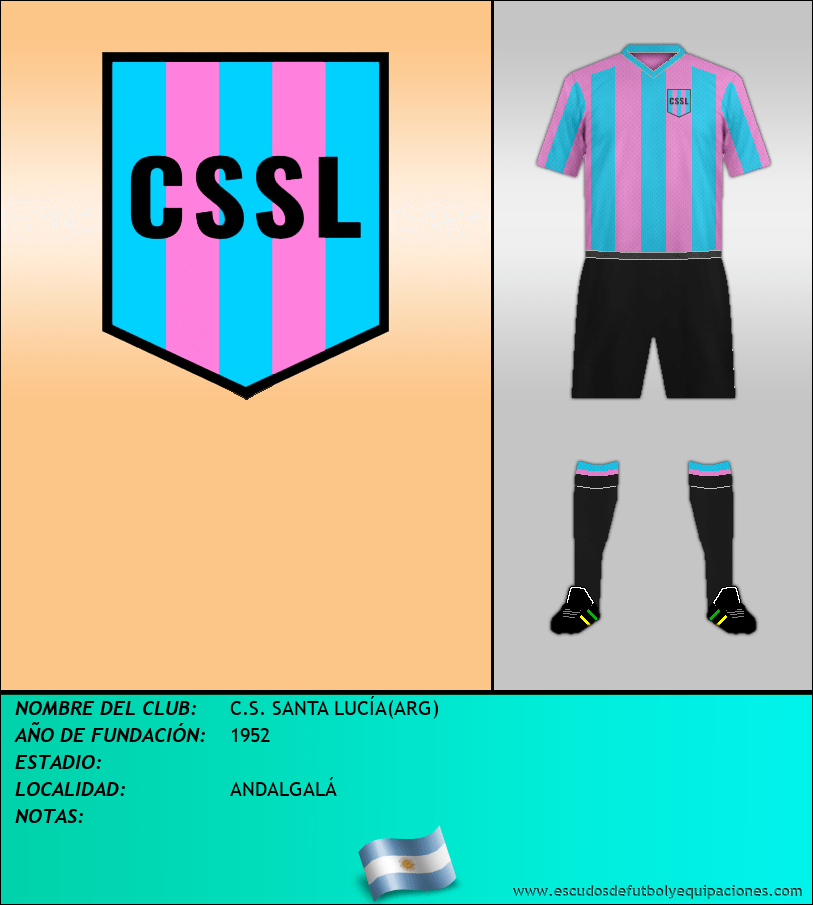 Escudo de C.S. SANTA LUCÍA(ARG)