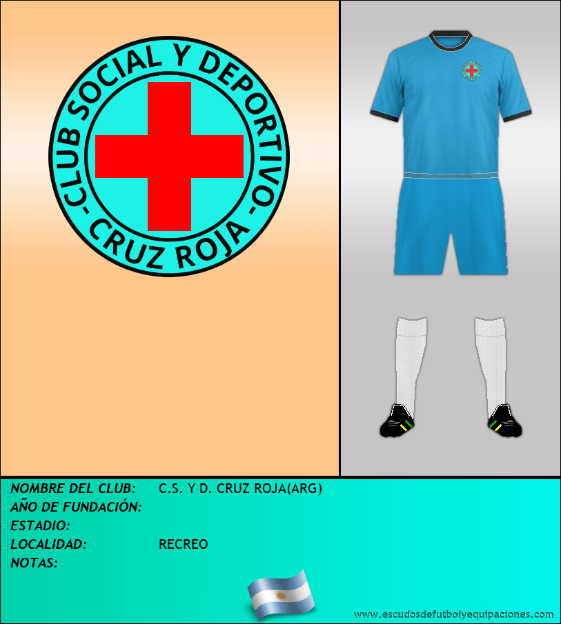 Escudo de C.S. Y D. CRUZ ROJA(ARG)