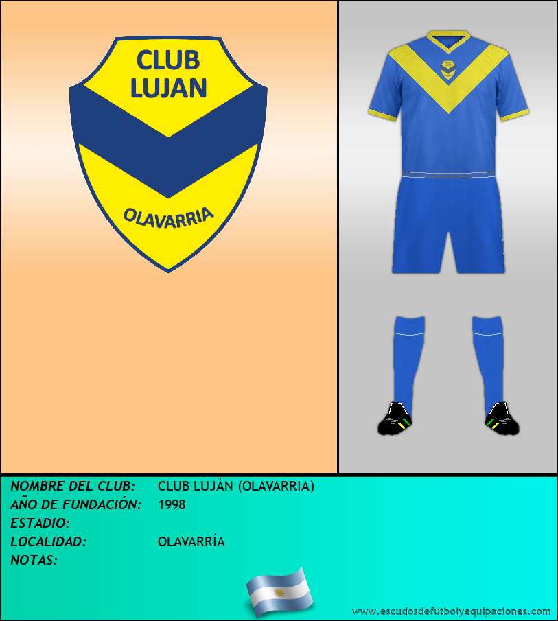 Escudo de CLUB LUJÁN (OLAVARRIA)