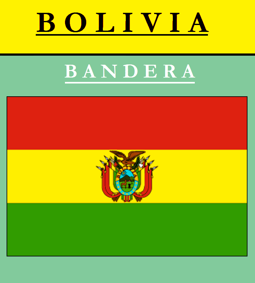 Escudo de BANDERA DE BOLIVIA