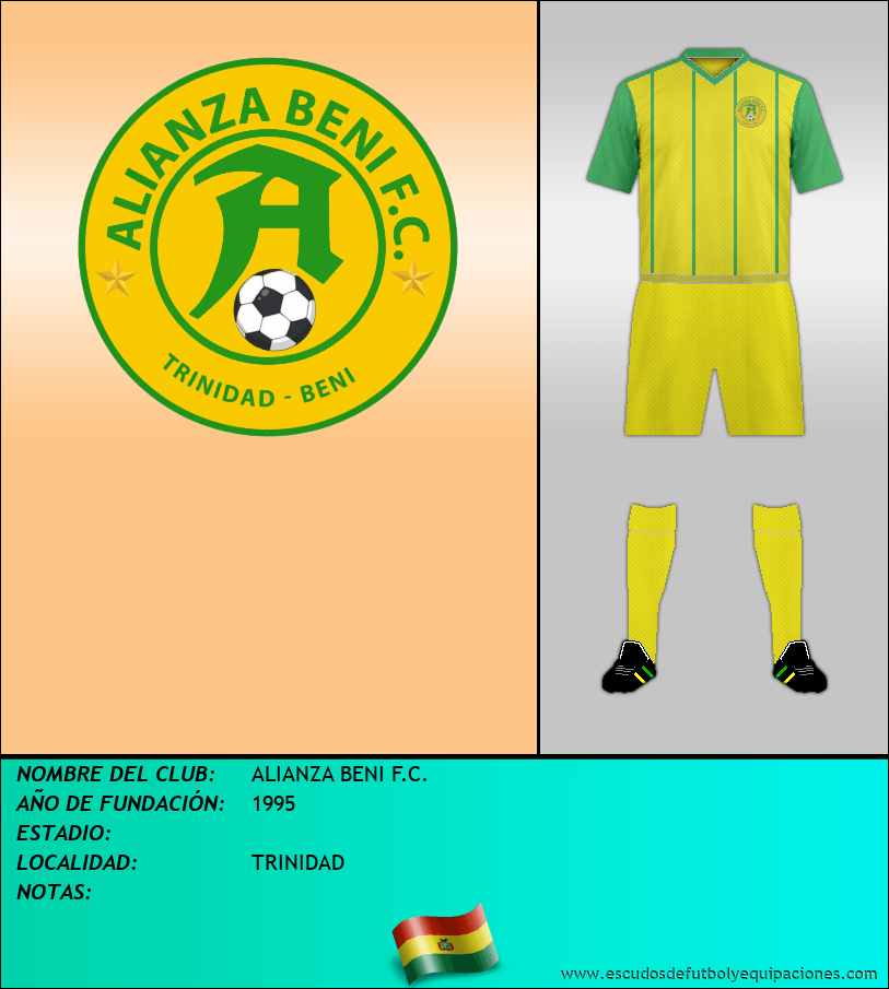 Escudo de ALIANZA BENI F.C.