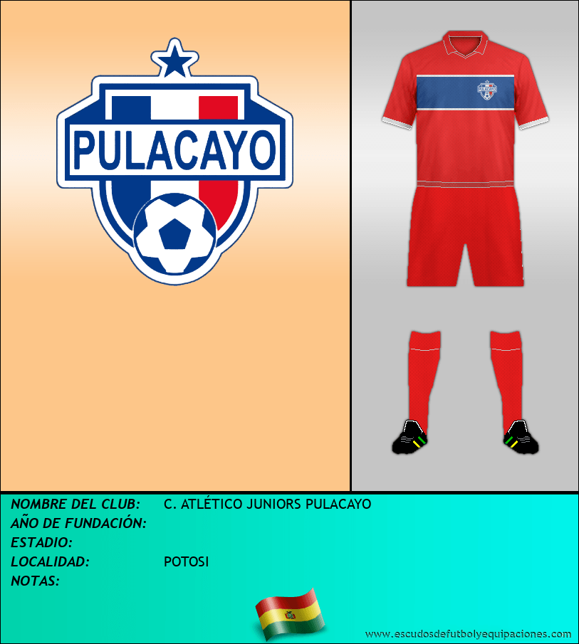 Escudo de C. ATLÉTICO JUNIORS PULACAYO