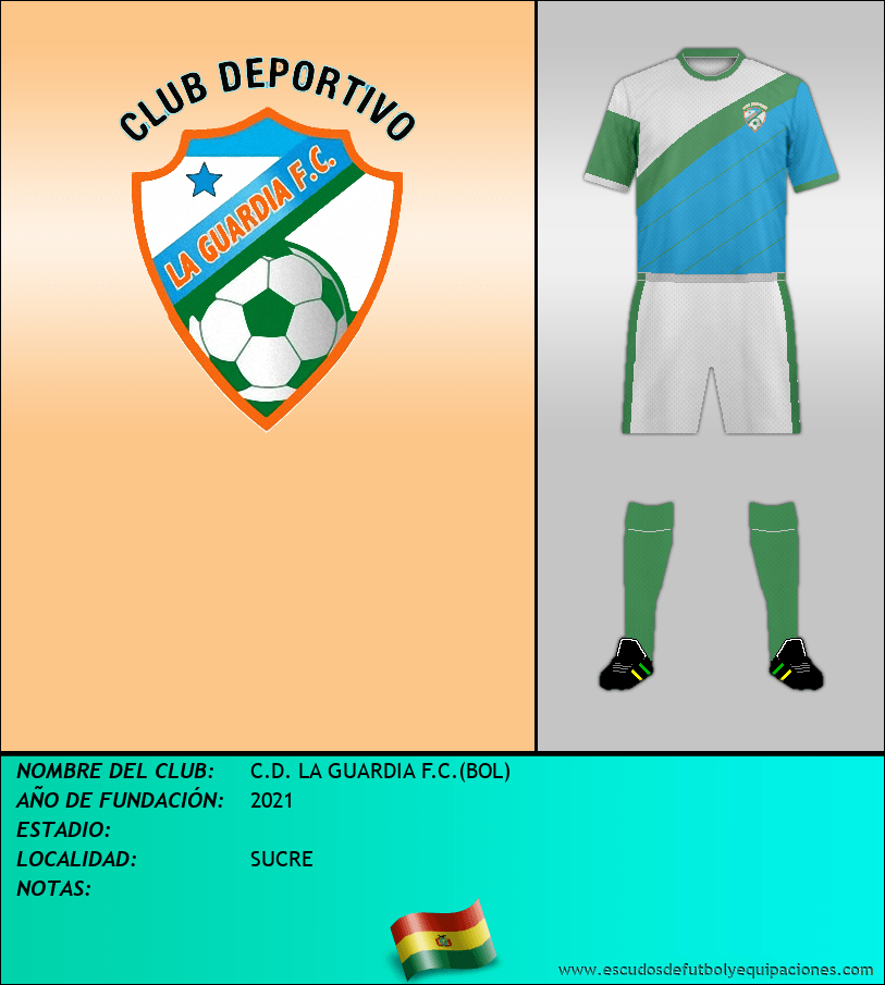 Escudo de C.D. LA GUARDIA F.C.(BOL)