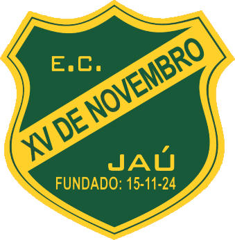 Escudo de E.C. XV DE NOVEMBRO JAÚ (BRASIL)