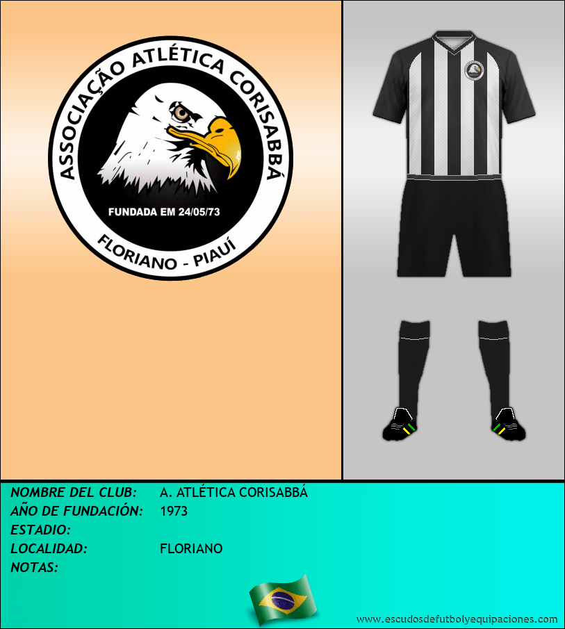 Escudo de A. ATLÉTICA CORISABBÁ