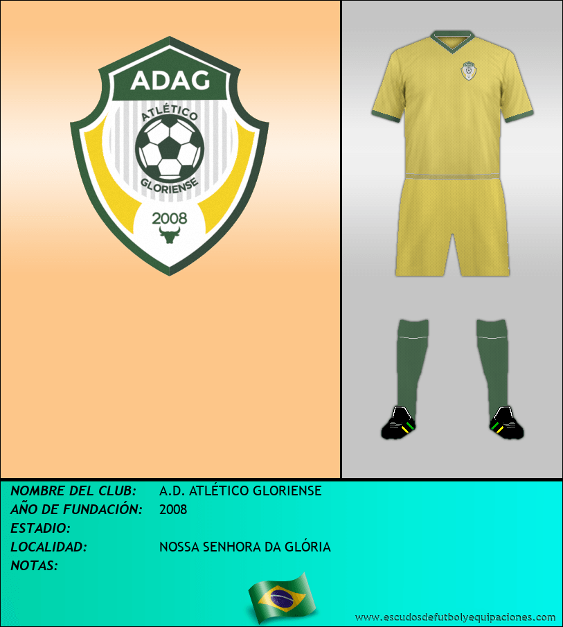 Escudo de A.D. ATLÉTICO GLORIENSE