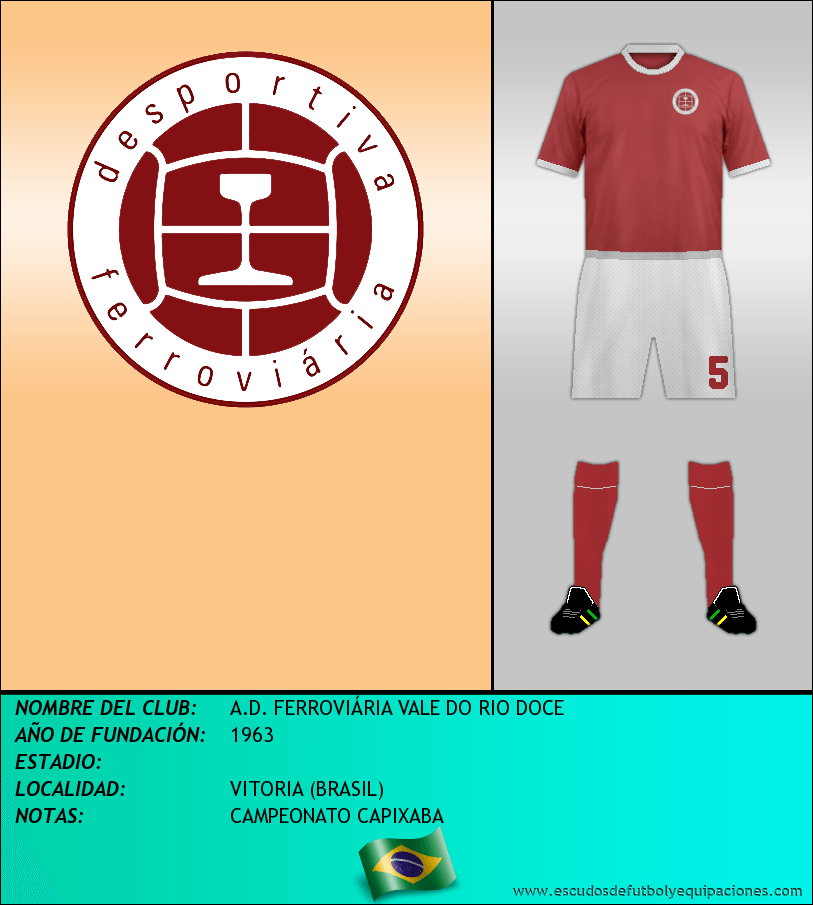 Escudo de A.D. FERROVIÁRIA VALE DO RIO DOCE