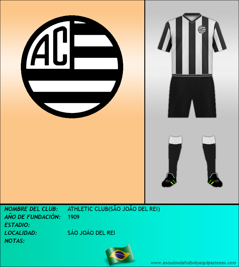 Escudo de ATHLETIC CLUB(SÃO JOÃO DEL REI)