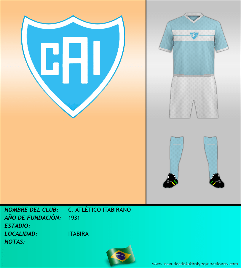 Escudo de C. ATLÉTICO ITABIRANO