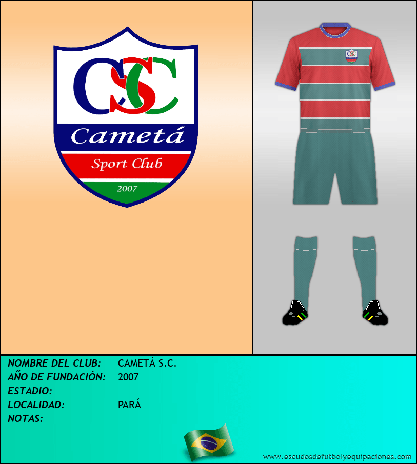 Escudo de CAMETÁ S.C.