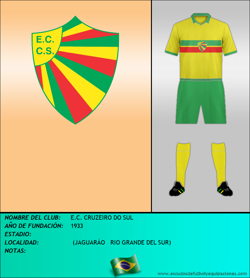 Escudo de E.C. CRUZEIRO DO SUL