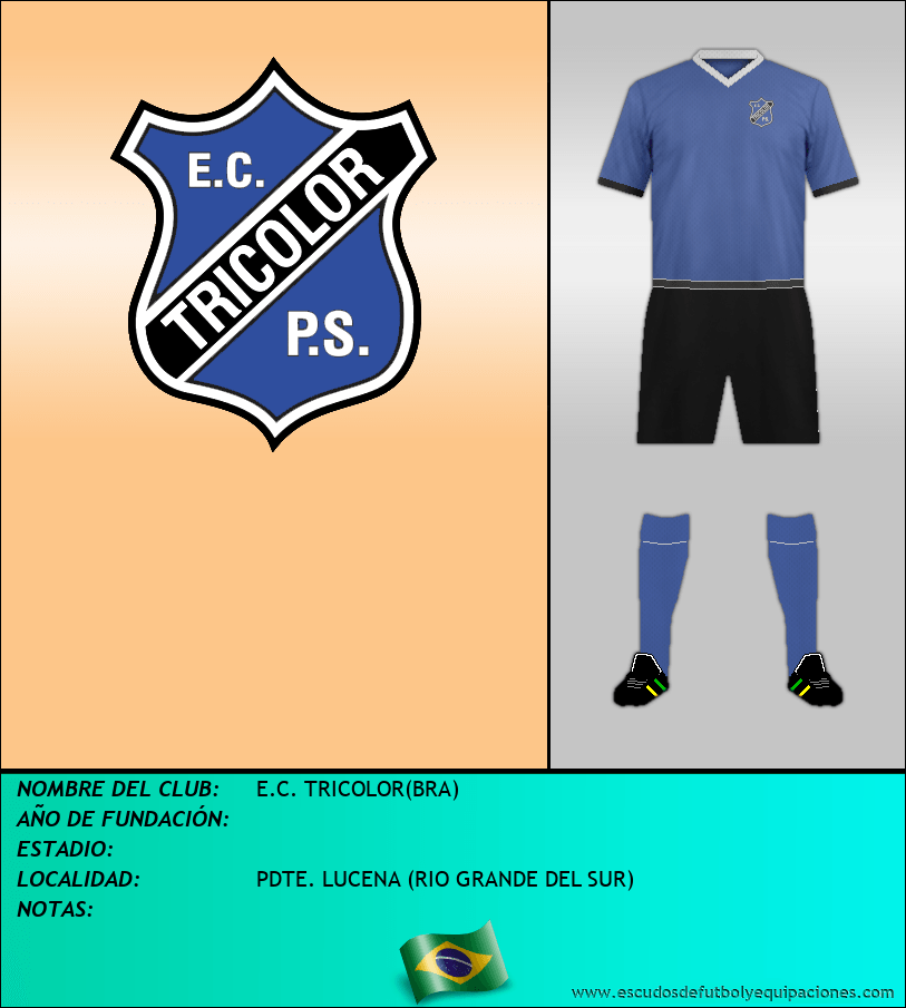 Escudo de E.C. TRICOLOR(BRA)
