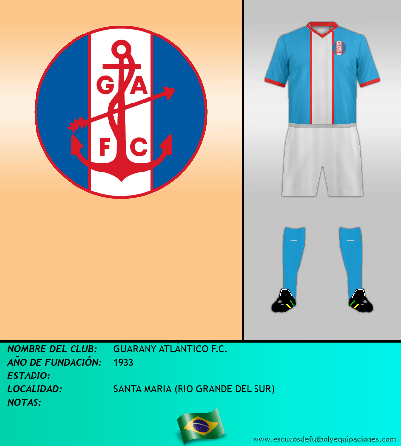 Escudo de GUARANY ATLÁNTICO F.C.