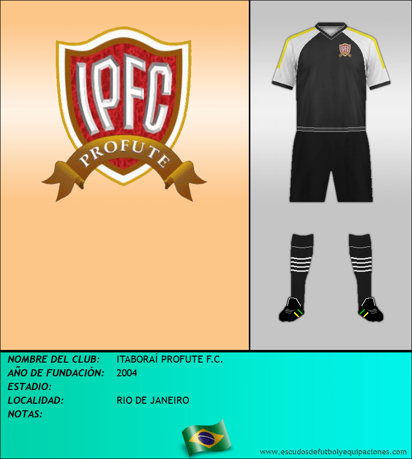 Escudo de ITABORAÍ PROFUTE F.C.