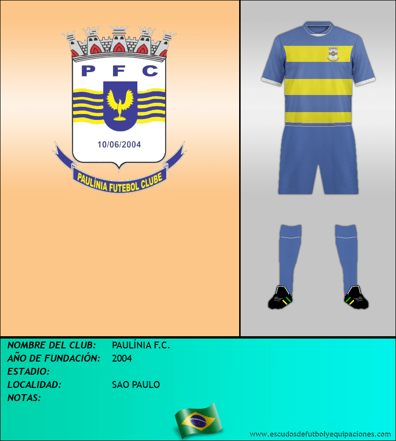 Escudo de PAULÍNIA F.C.