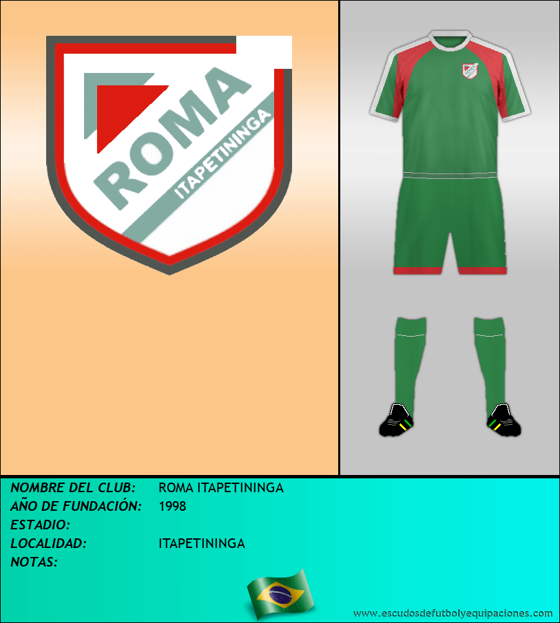 Escudo de ROMA ITAPETININGA