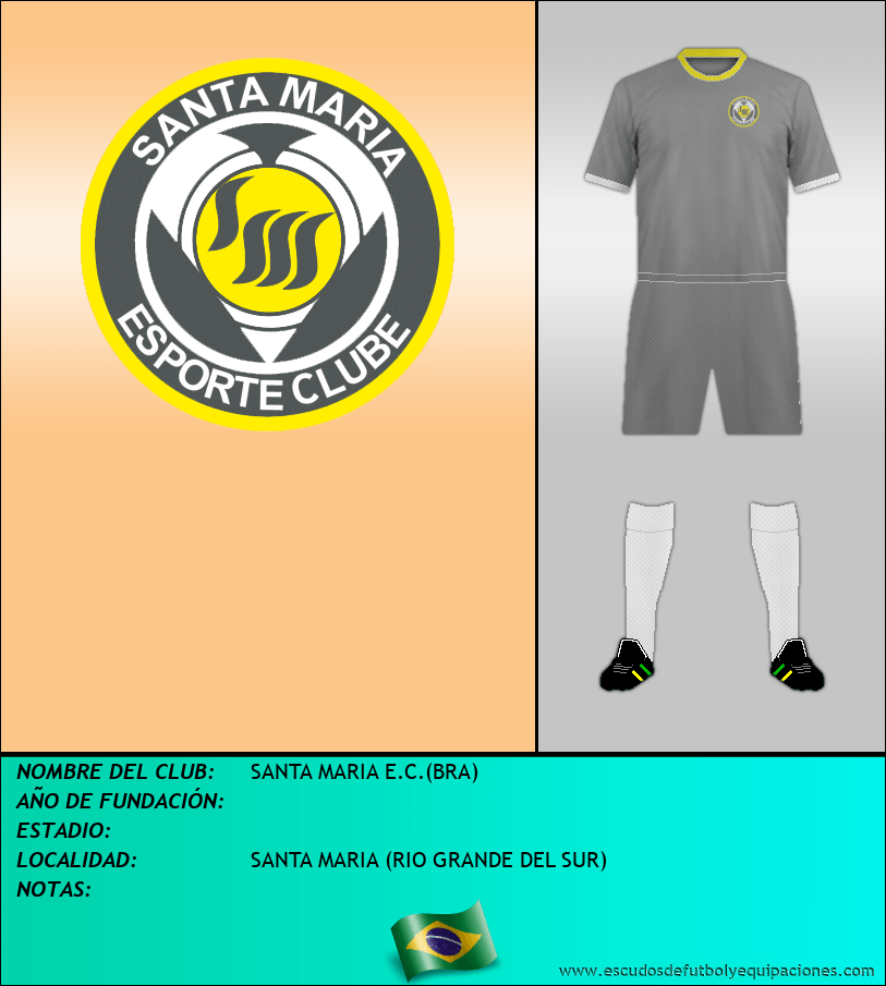 Escudo de SANTA MARIA E.C.(BRA)