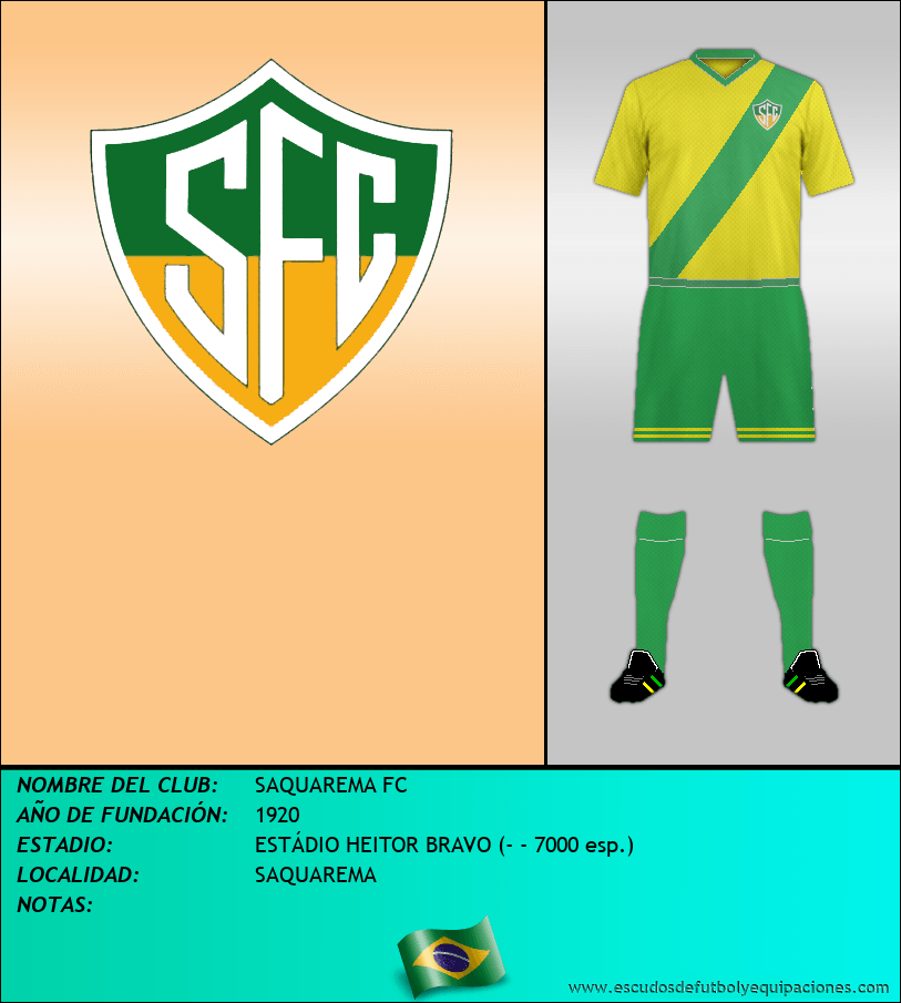 Escudo de SAQUAREMA FC