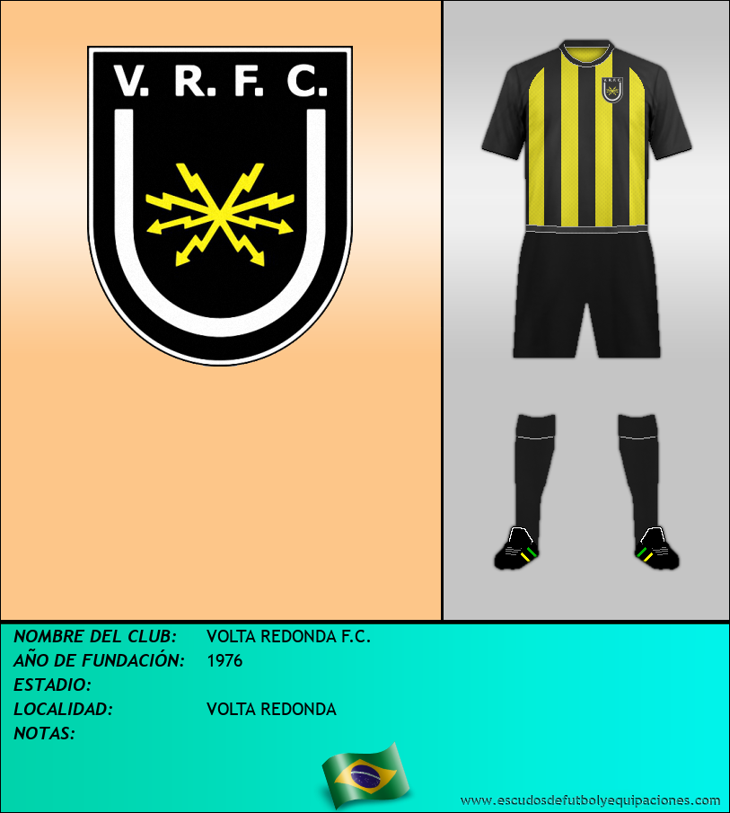 Escudo de VOLTA REDONDA F.C.