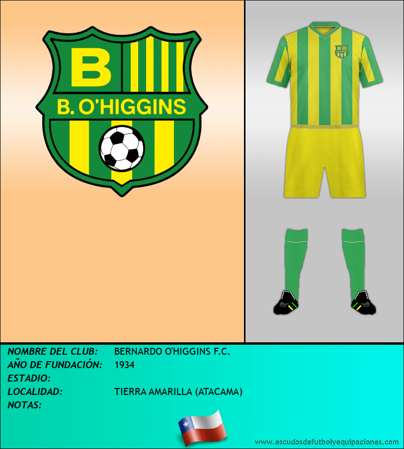 Escudo de BERNARDO O'HIGGINS F.C.