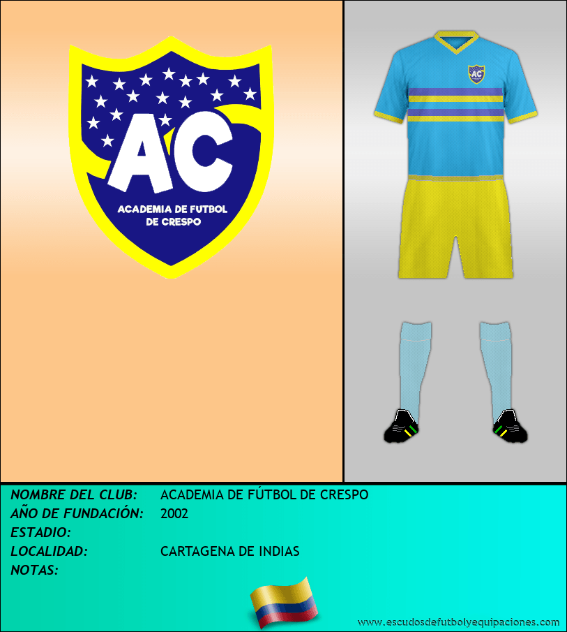 Escudo de ACADEMIA DE FÚTBOL DE CRESPO