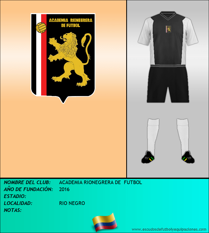 Escudo de ACADEMIA RIONEGRERA DE  FUTBOL