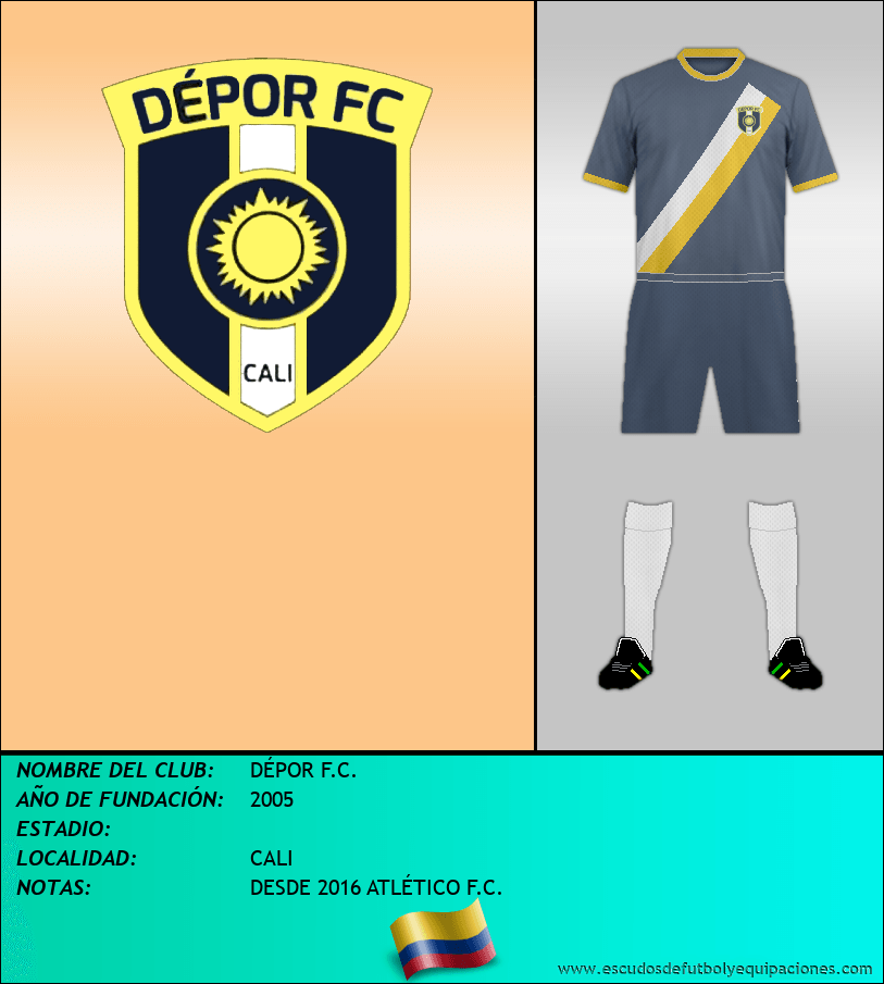 Escudo de DÉPOR F.C.