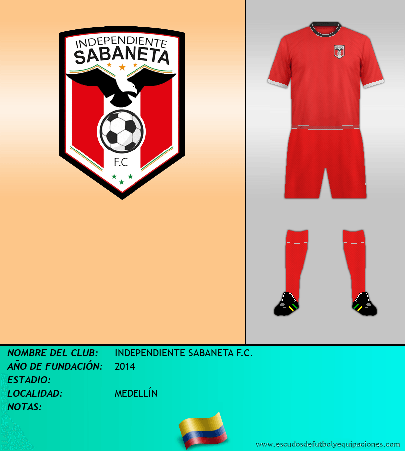 Escudo de INDEPENDIENTE SABANETA F.C.