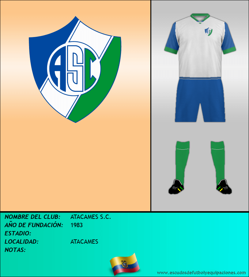 Escudo de ATACAMES S.C.