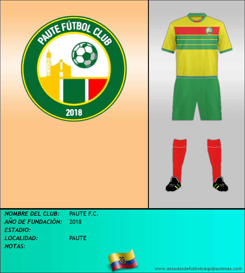 Escudo de PAUTE F.C.