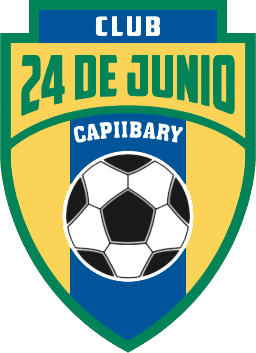 Escudo de C. 24 DE JUNIO(CAPIÍBARY) (PARAGUAY)