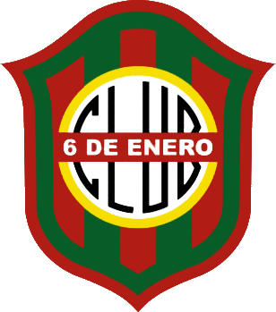 Escudo de C. 6 DE ENERO(CAACUPÉ) (PARAGUAY)