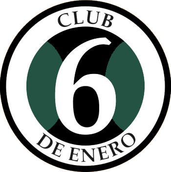 Escudo de C. 6 DE ENERO(GUAJAYBÍ) (PARAGUAY)