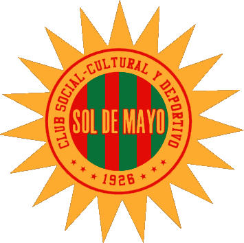 Escudo de C.S.C. Y D. SOL DE MAYO (PARAGUAY)
