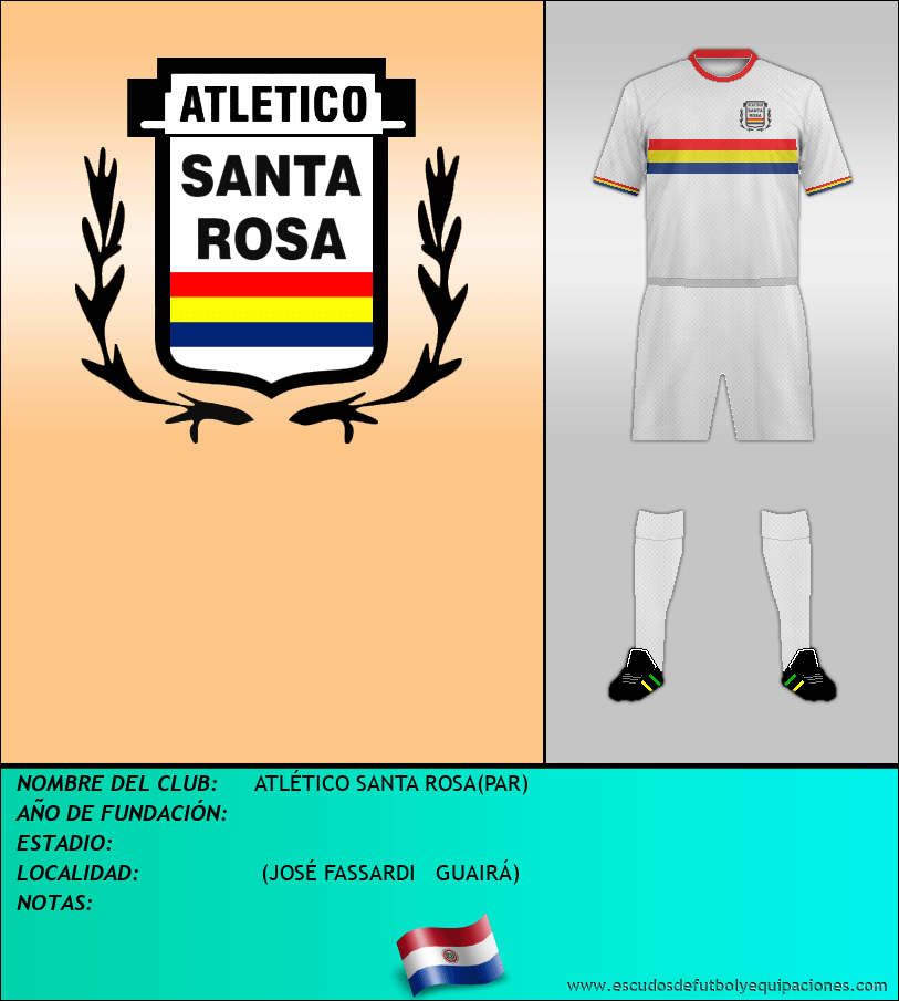 Escudo de ATLÉTICO SANTA ROSA(PAR)