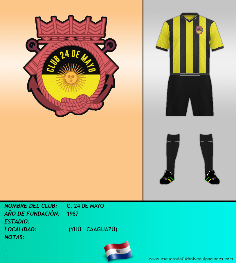 Escudo de C. 24 DE MAYO