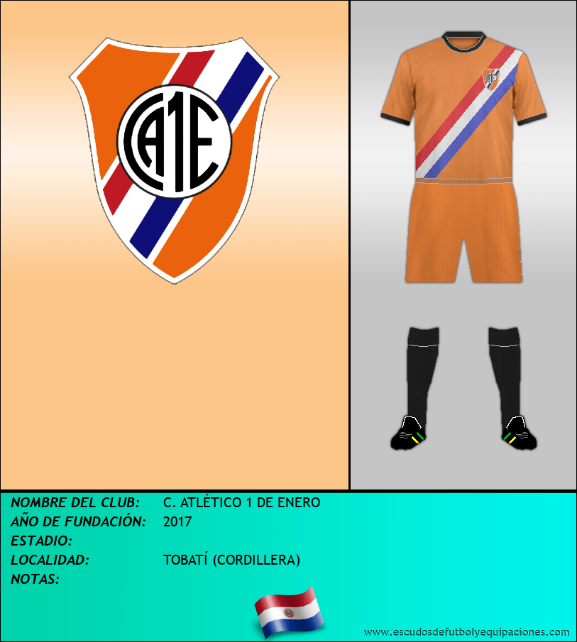 Escudo de C. ATLÉTICO 1 DE ENERO