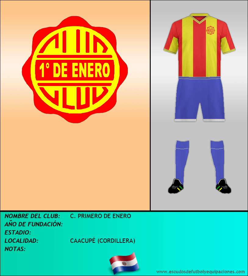 Escudo de C. PRIMERO DE ENERO