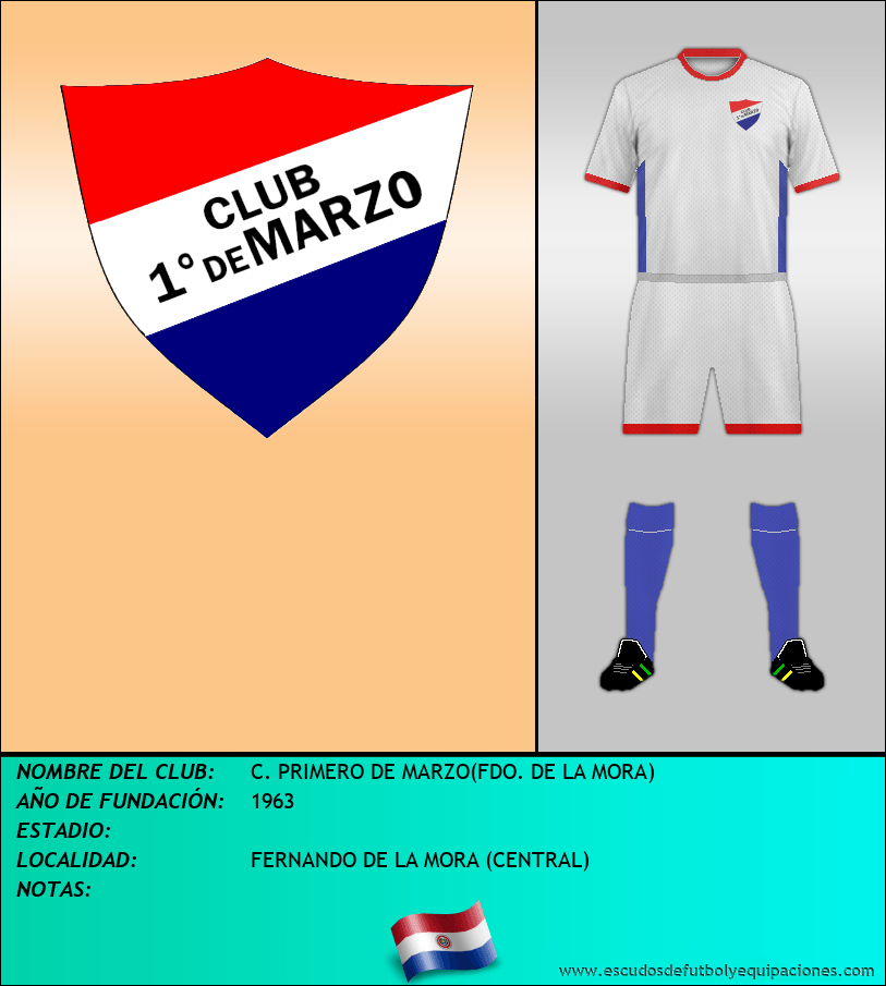 Escudo de C. PRIMERO DE MARZO(FDO. DE LA MORA)