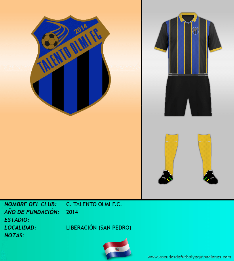 Escudo de C. TALENTO OLMI F.C.